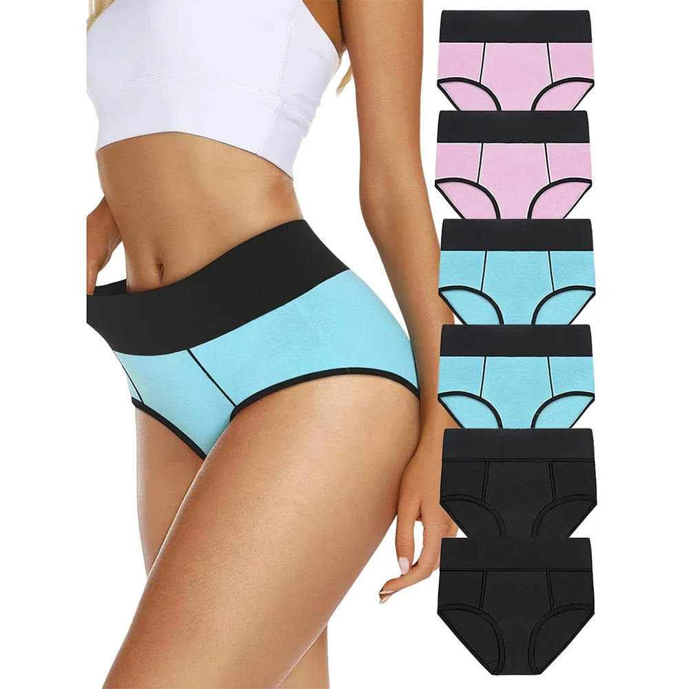 Pearl | Pack of 6 High-Waisted Shaping Panties