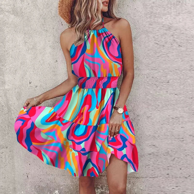 Karrel | Bold Print Mini Dress