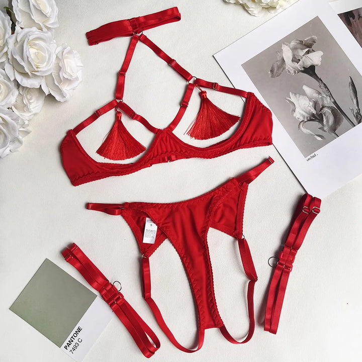 Marleigh | Tassel Lingerie Set