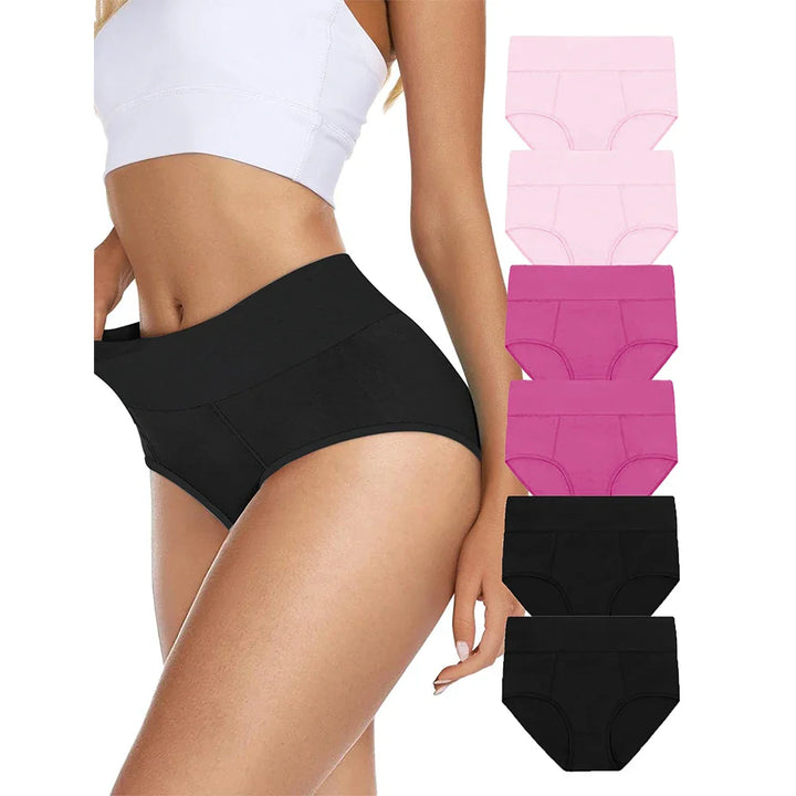 Pearl | Pack of 6 High-Waisted Shaping Panties