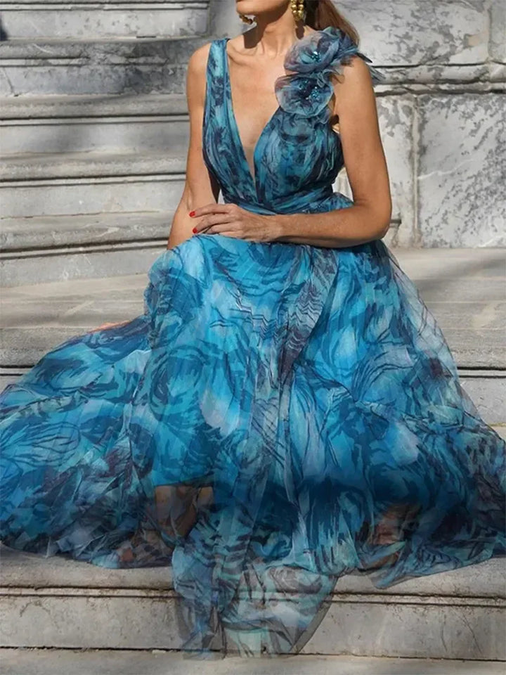 Maya | Chic Flowing Maxi Dress