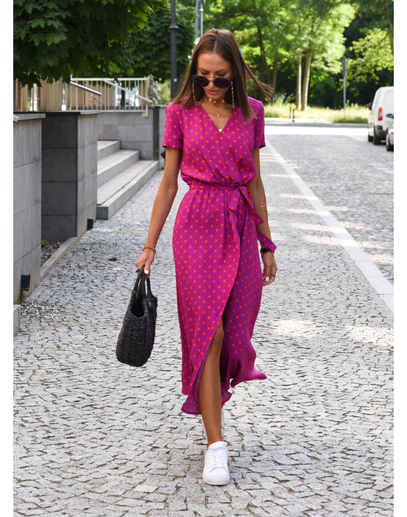 Olganda | Floral Wrap Dress