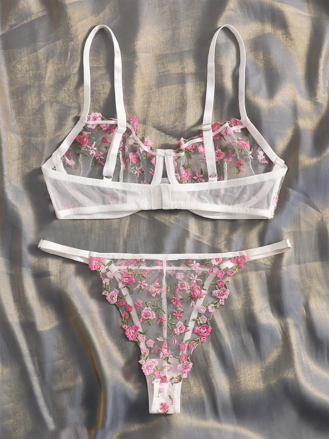 Jazmine | Floral Lingerie Set