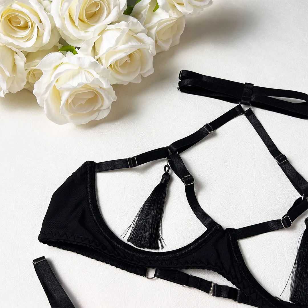 Marleigh | Tassel Lingerie Set