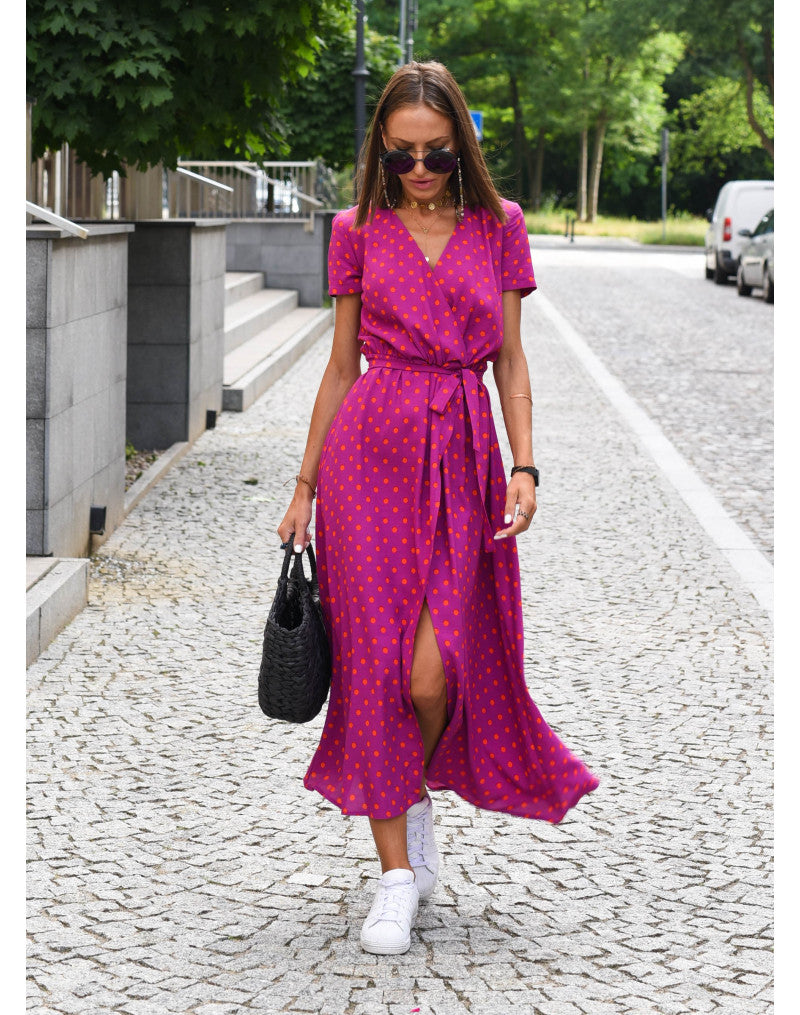 Olganda | Floral Wrap Dress