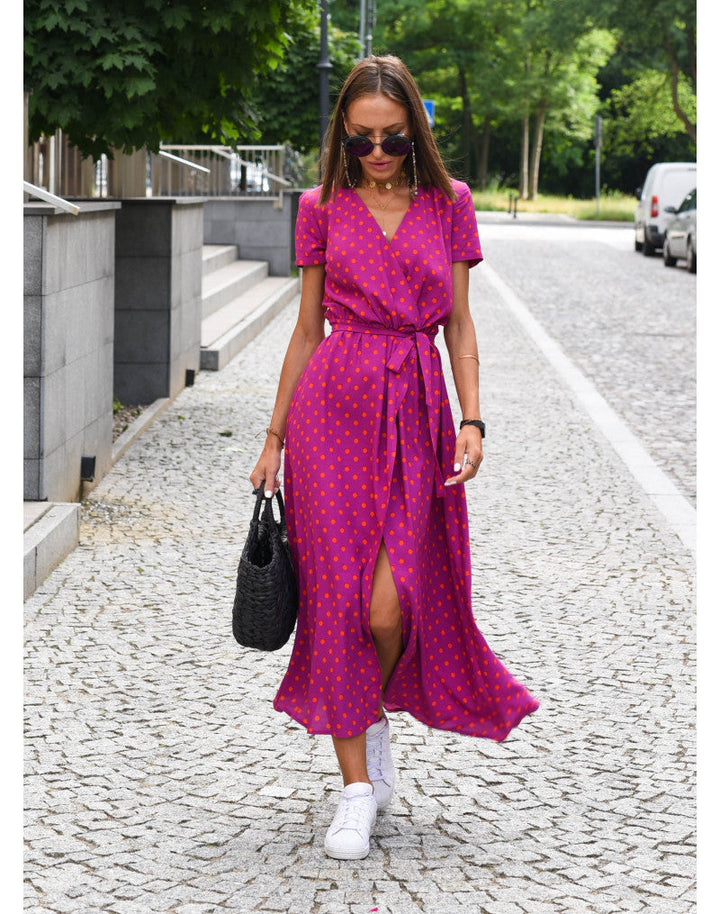 Olganda | Floral Wrap Dress