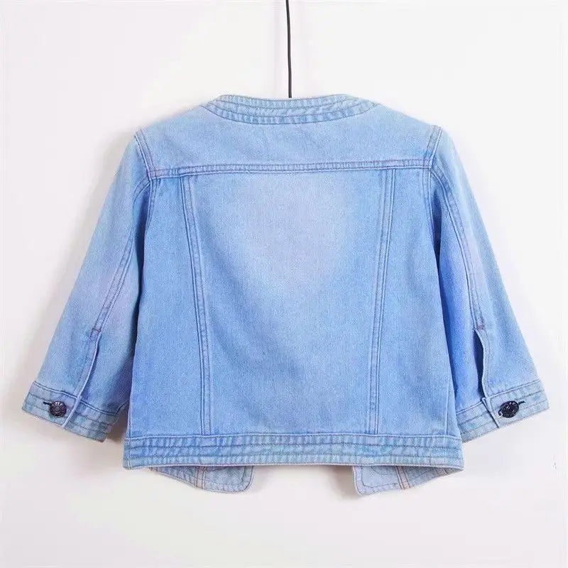 Vanessa | Crop Denim Jacket