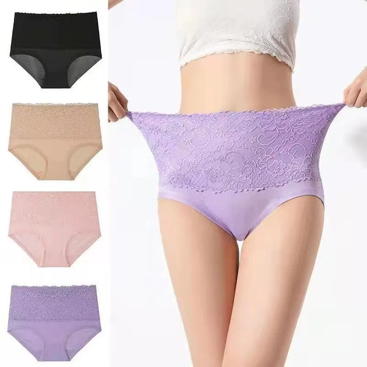 Elyse | Set of 4 Shaping Embroidered Panties