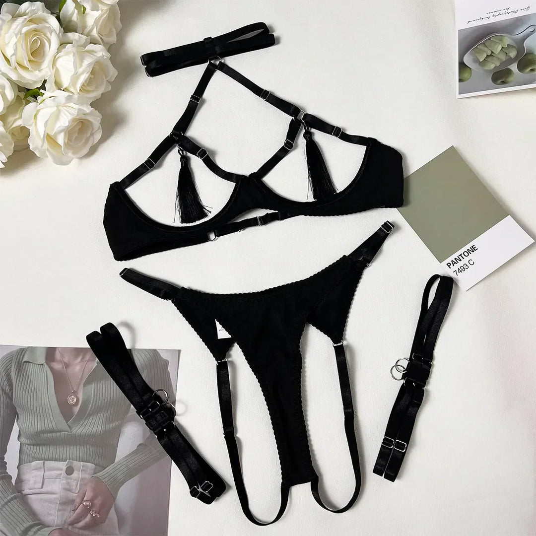 Marleigh | Tassel Lingerie Set