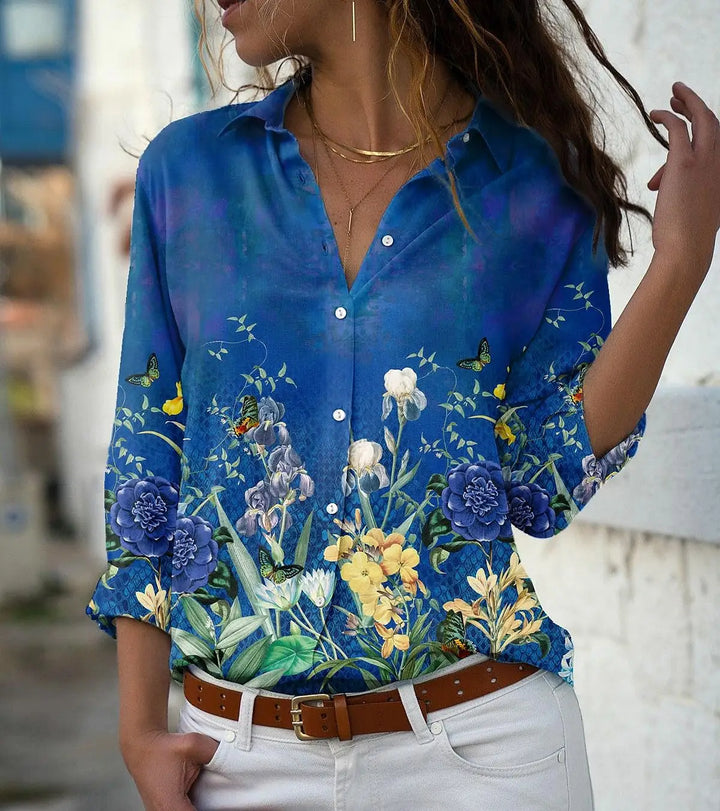 Julie | Casual Printed Blouse