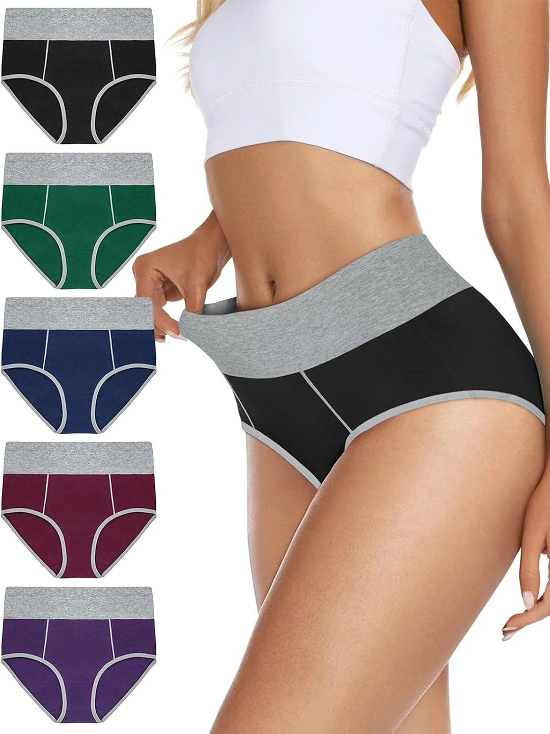 Lisa | Pack of 5 High-Waisted Shaping Panties
