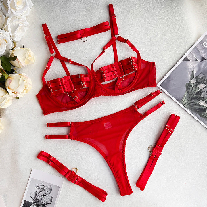 Mazie | 4-Piece Lingerie Set