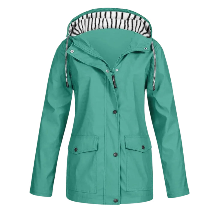 Linda | Waterproof Hooded Trench Coat