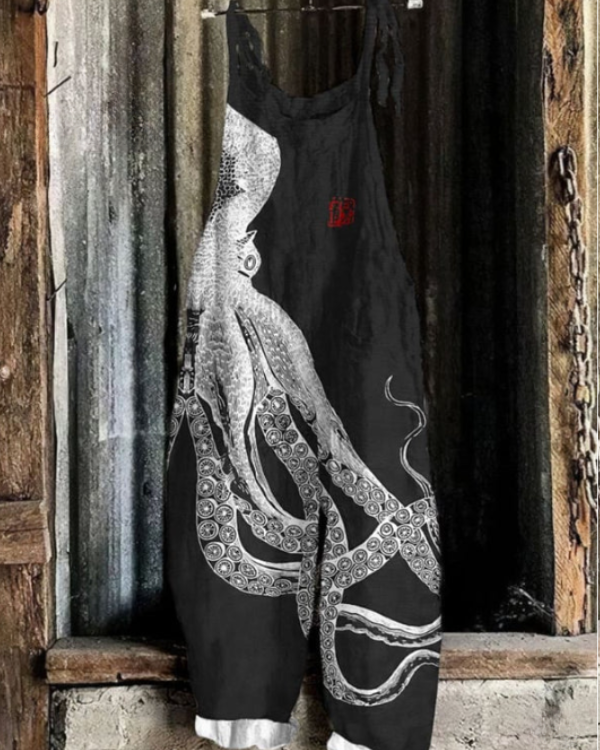 Rhizza | Octopus Art Jumpsuit