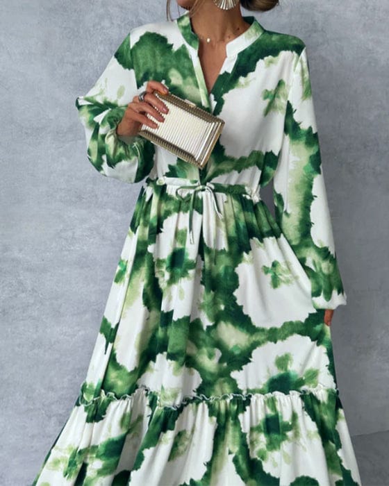 Nevaeh | Abstract Maxi Dress