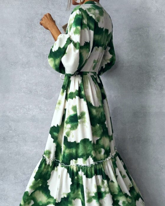 Nevaeh | Abstract Maxi Dress