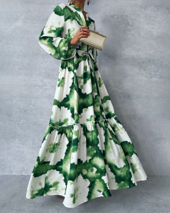 Nevaeh | Abstract Maxi Dress