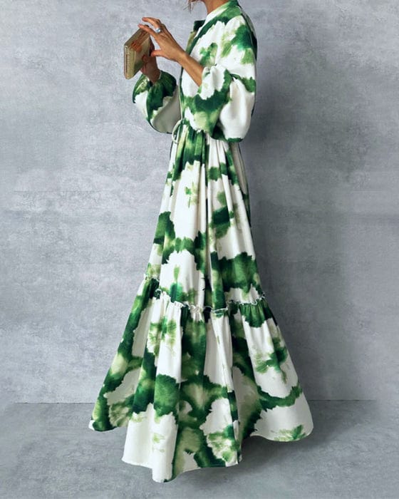 Nevaeh | Abstract Maxi Dress
