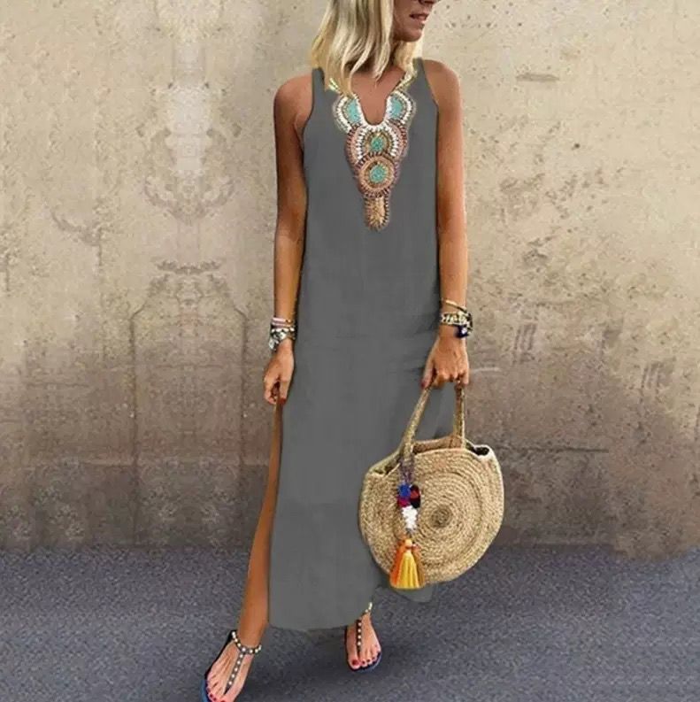 Evelyn |  Boho Charm Dress