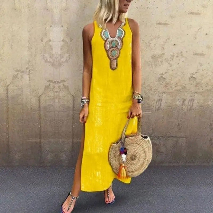 Evelyn |  Boho Charm Dress