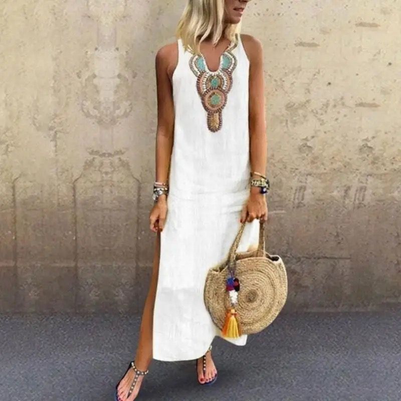 Evelyn |  Boho Charm Dress
