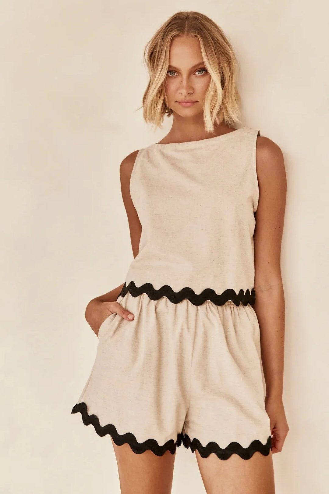 Alelie | Scalloped Summer Set