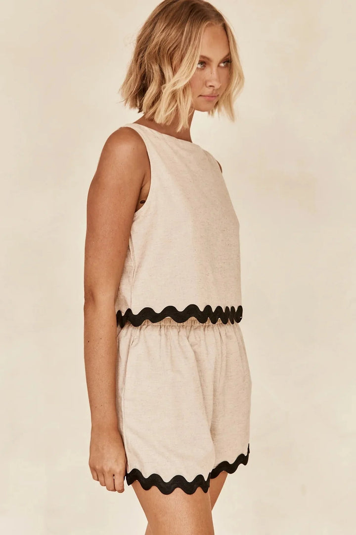 Alelie | Scalloped Summer Set