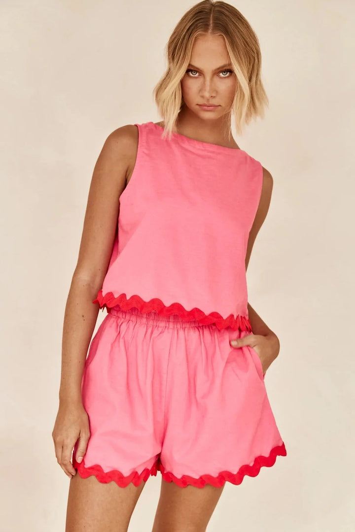 Alelie | Scalloped Summer Set