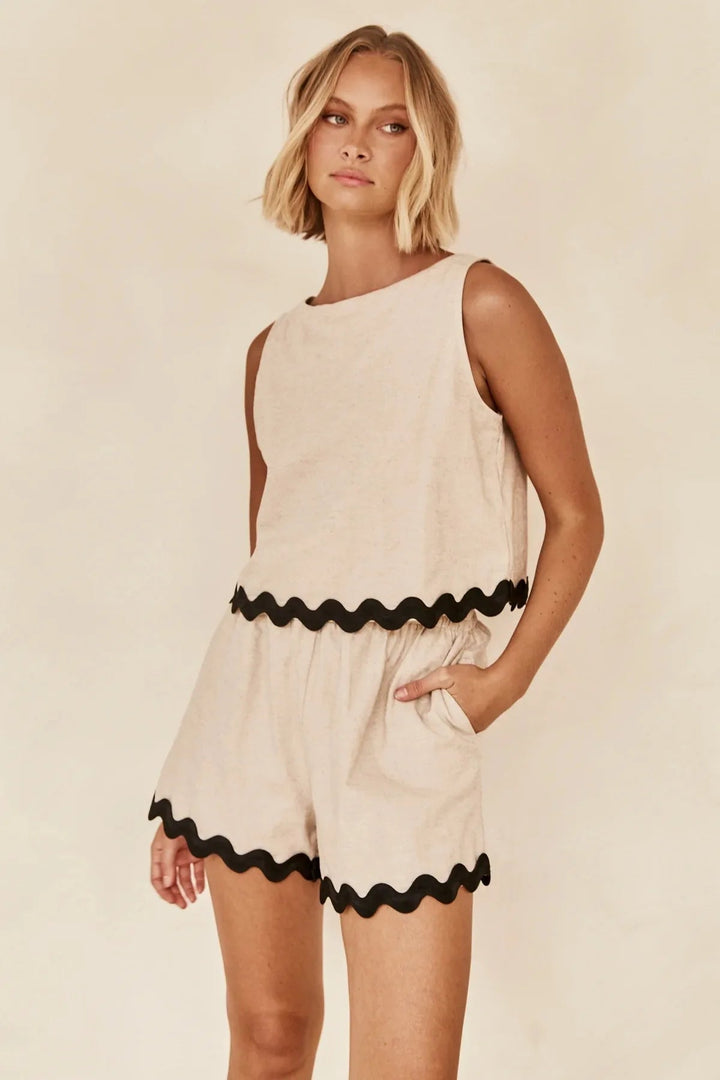 Alelie | Scalloped Summer Set