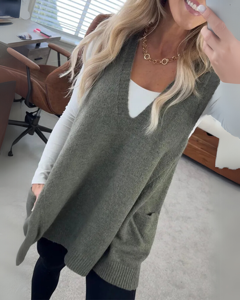 Lynda | Layered Casual Vest