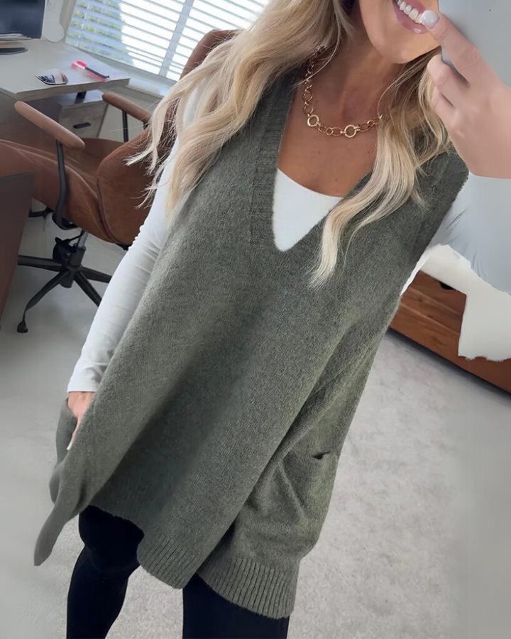 Lynda | Layered Casual Vest
