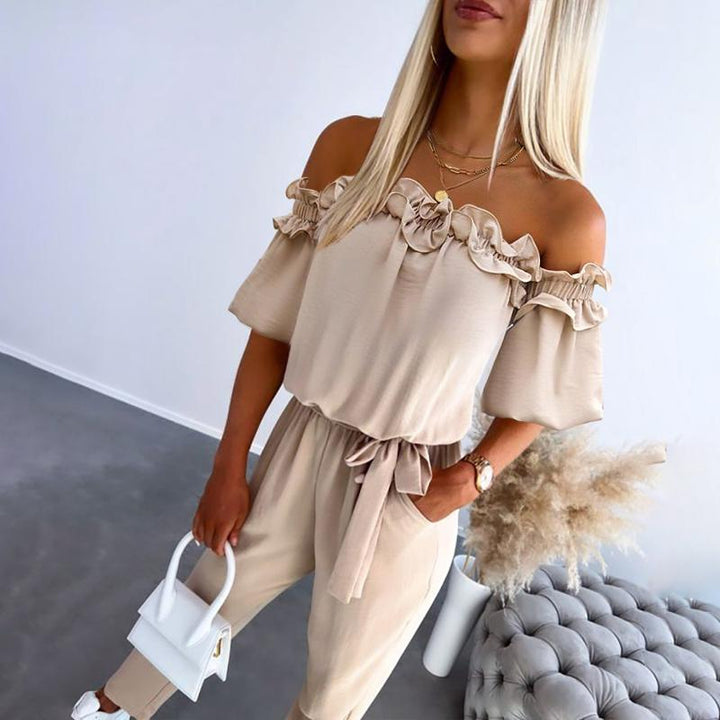 Shanley | Off-Shoulder Chic Jumpsuit