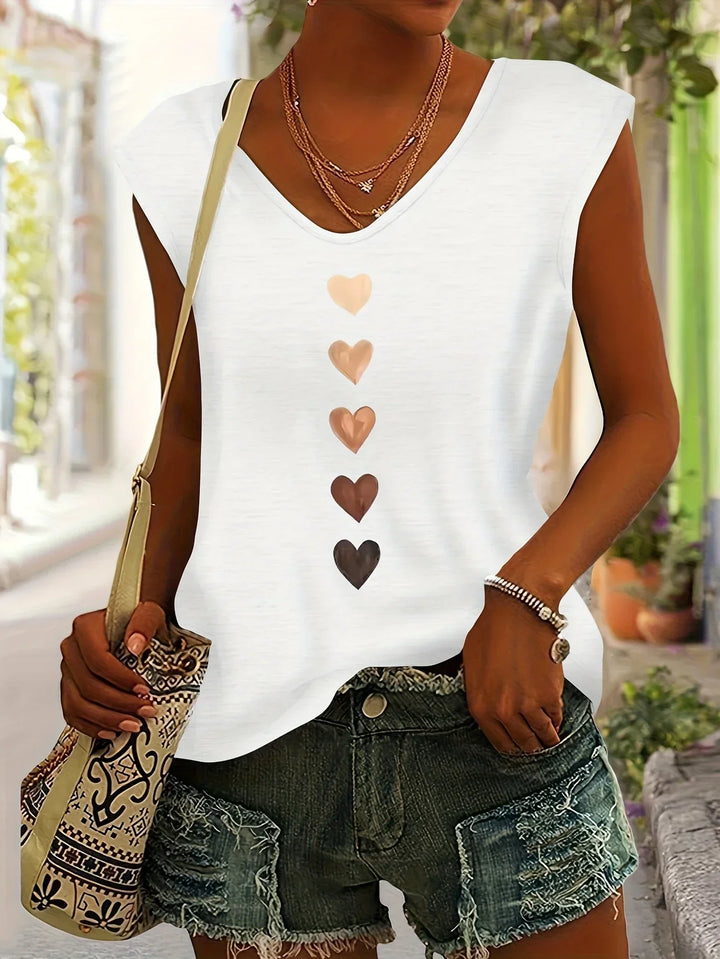 Kerry | Casual Heart Printed Shirt