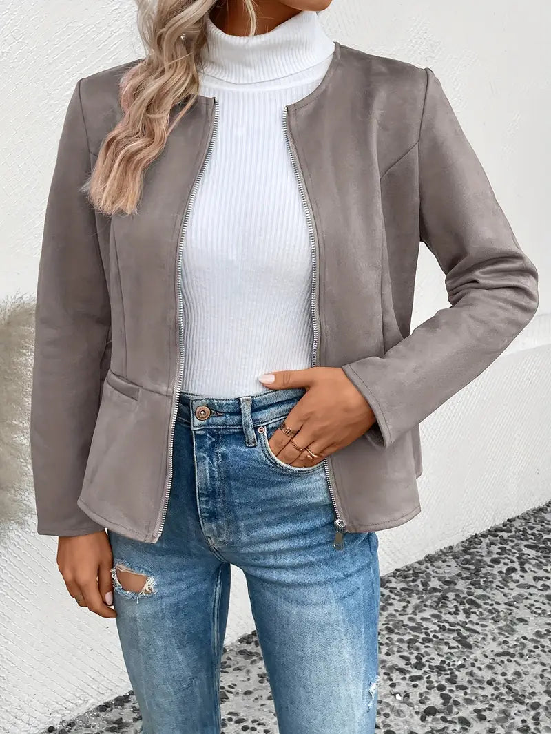 Roxanne | Jacket with Zipper
