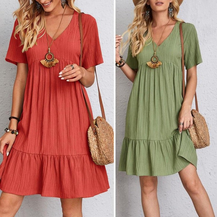 Carmena | Elegant Belly Cover Dress