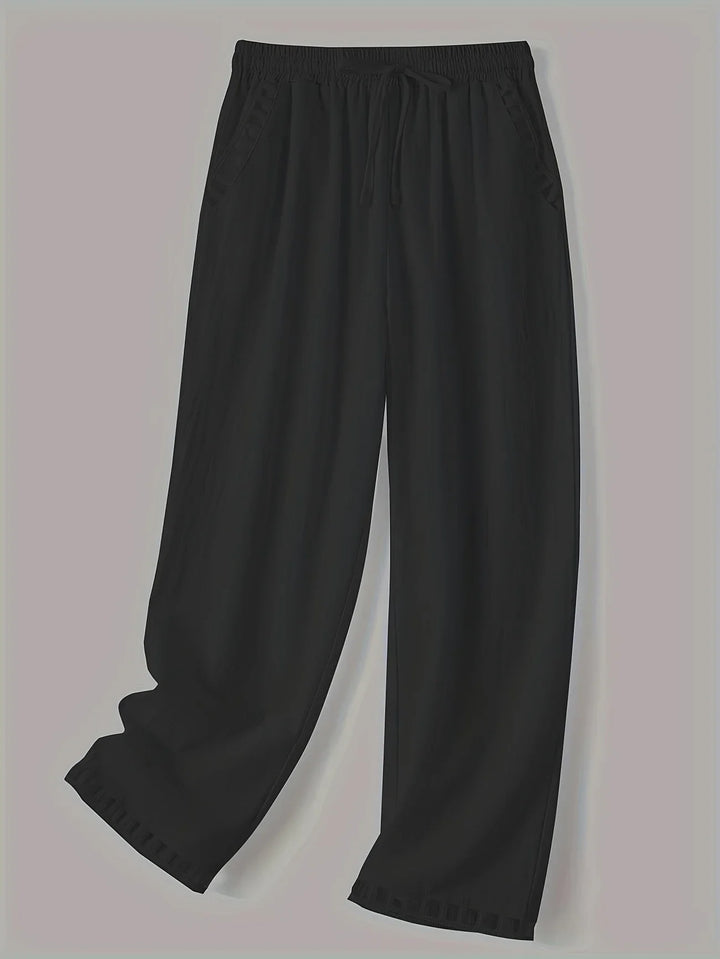 Hazel | Hollow Out Trim Pants