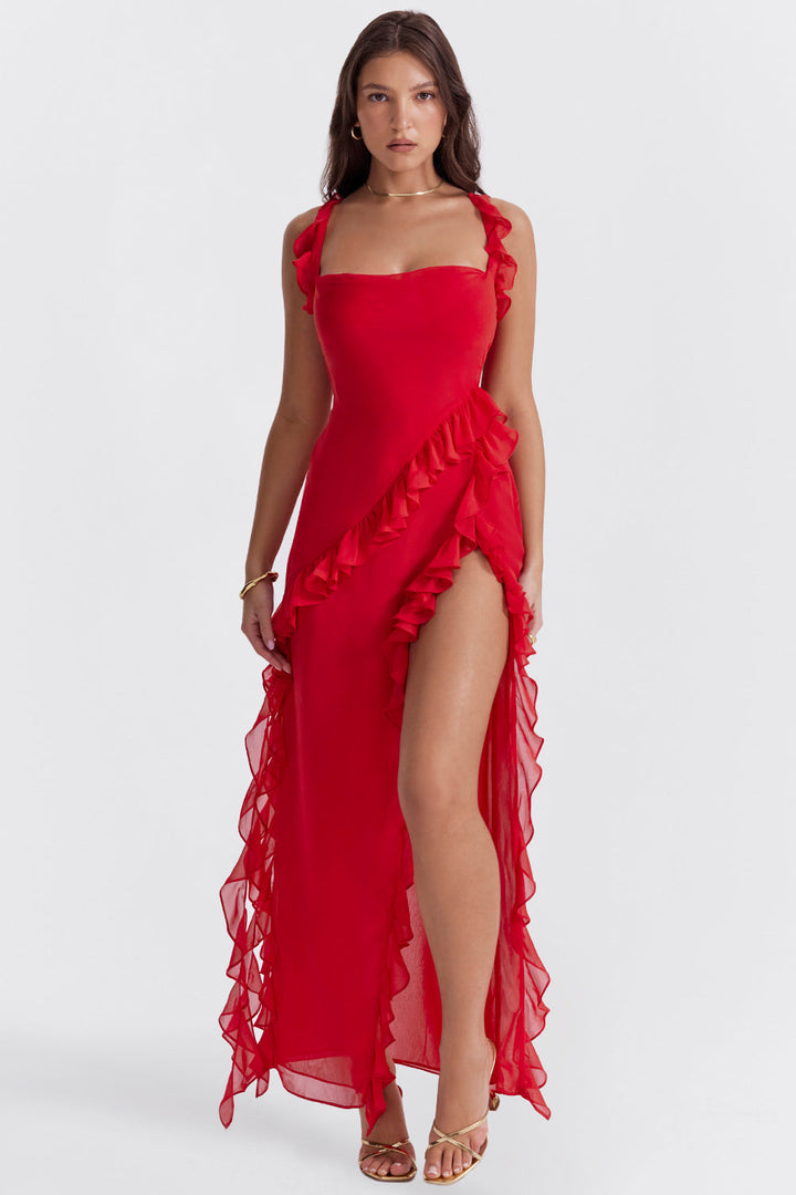 Ellie | Chic Ruffle Dress
