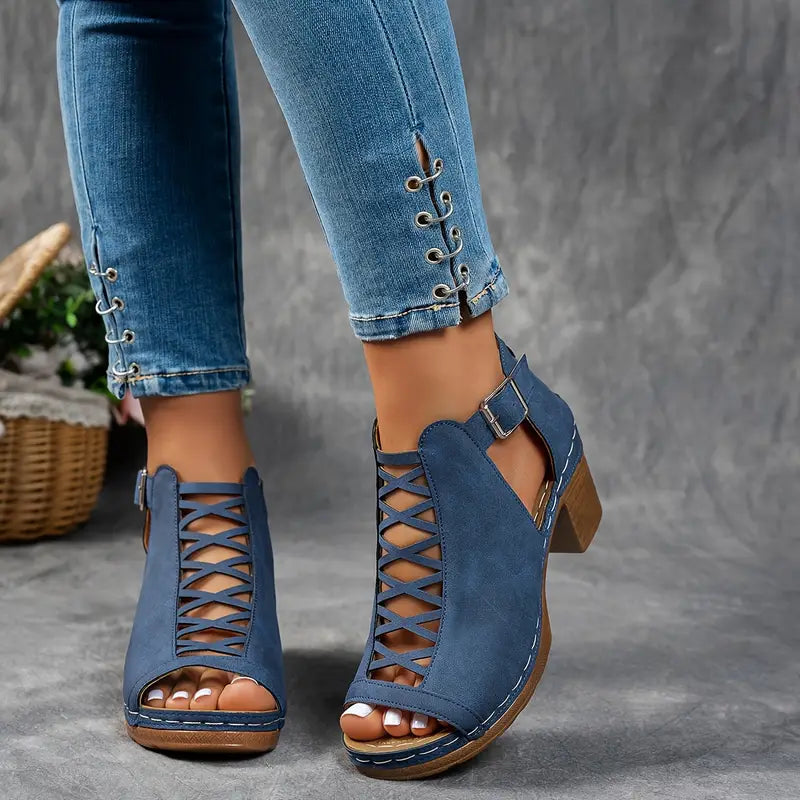 Beth | Block Heel Sandals