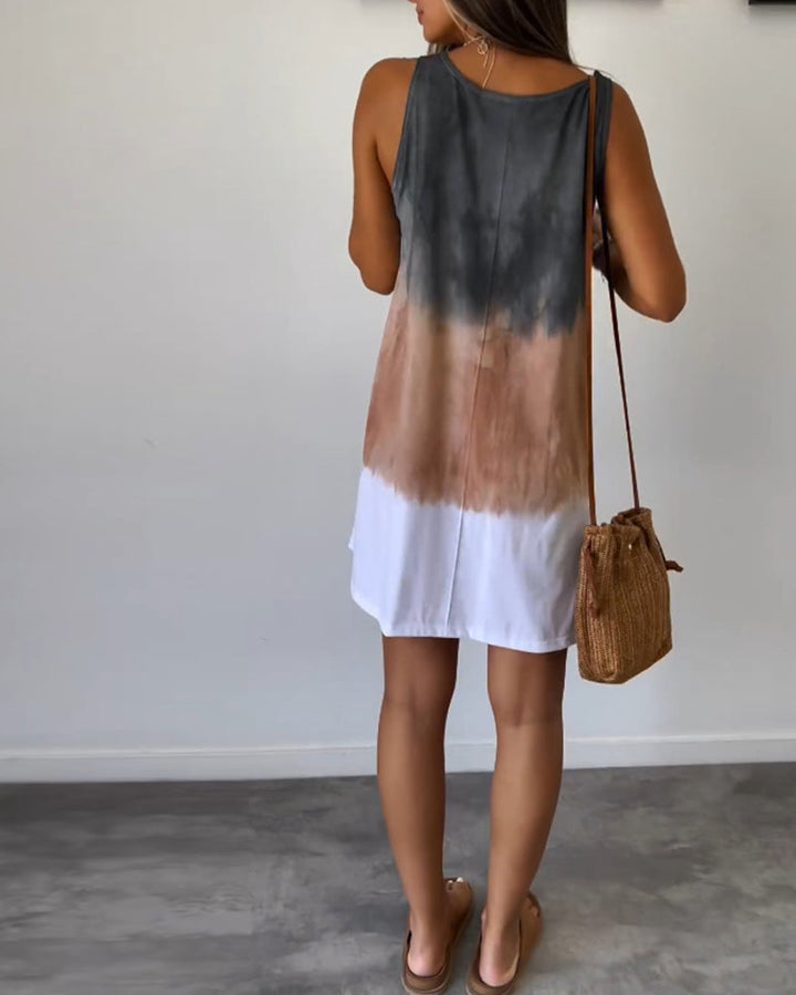 Liliana | Casual Gradient Dress