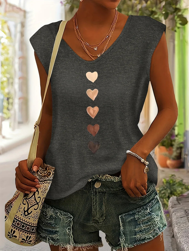 Kerry | Casual Heart Printed Shirt