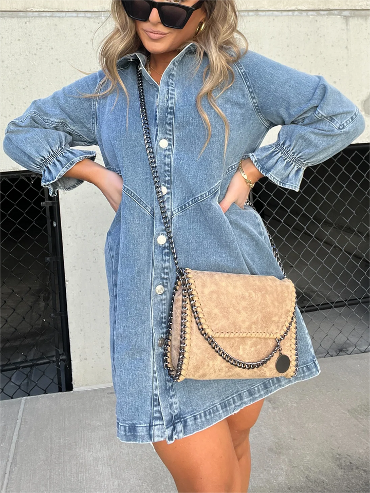 Hadley | Casual Denim Dress