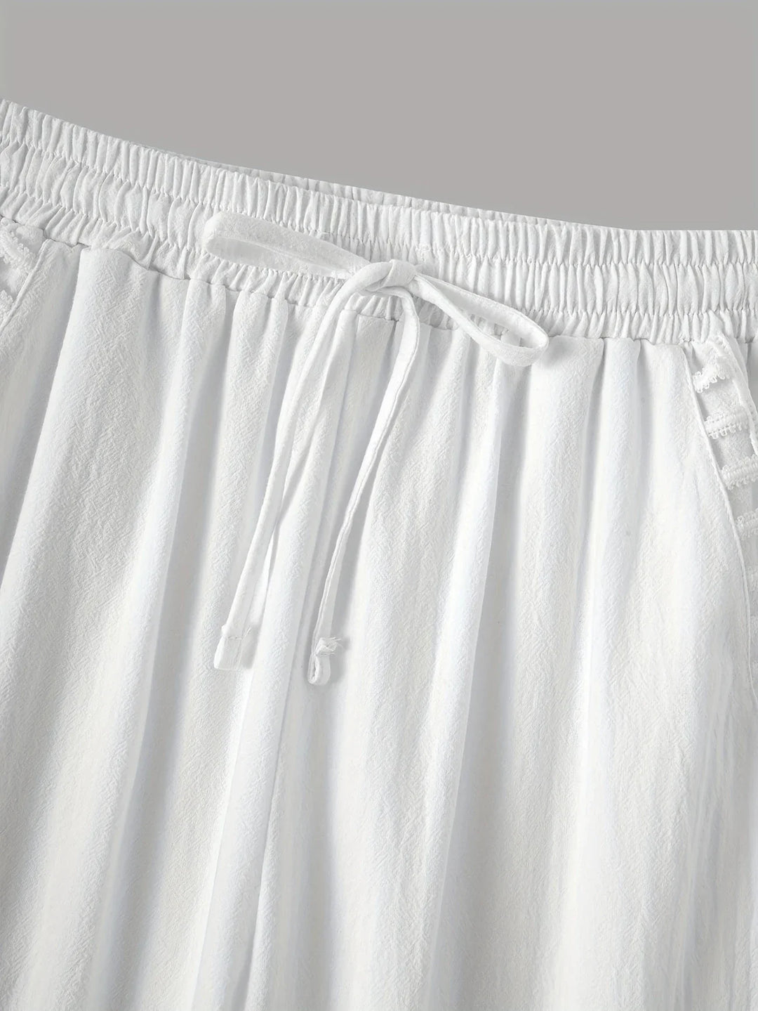 Hazel | Hollow Out Trim Pants