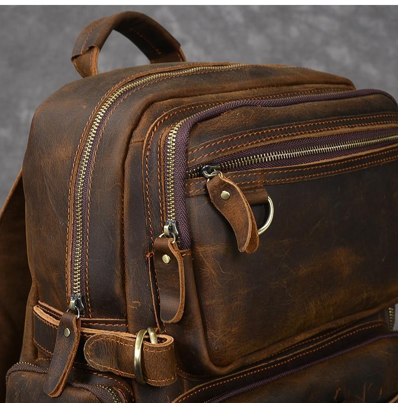 Felix | Brown Vintage Backpack