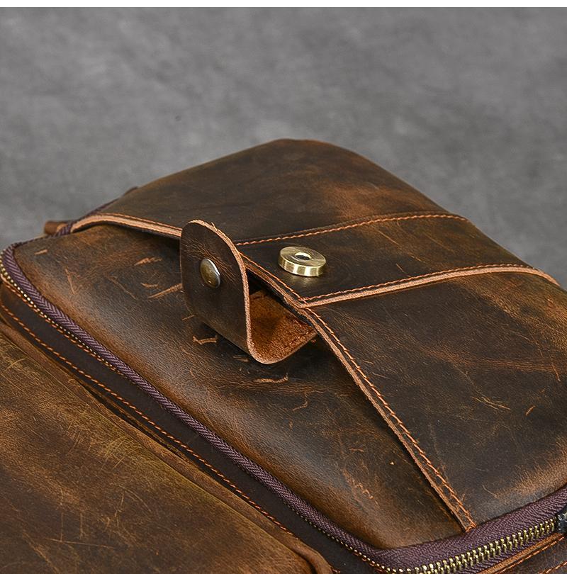 Felix | Brown Vintage Backpack