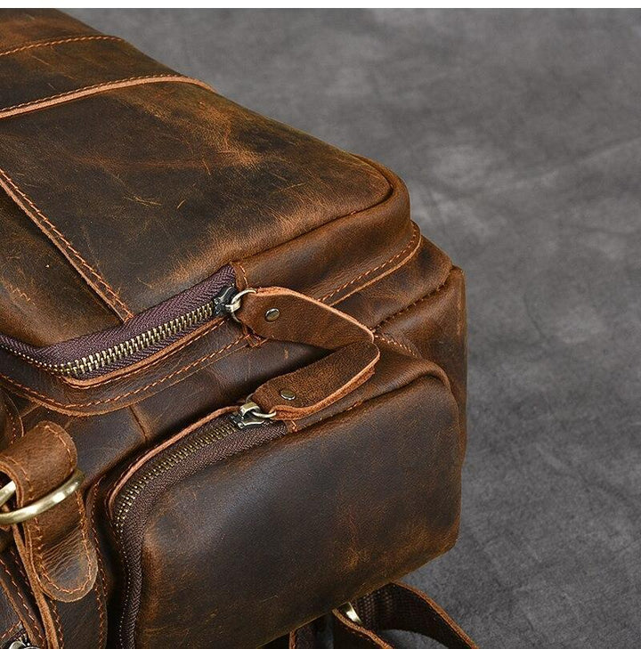 Felix | Brown Vintage Backpack
