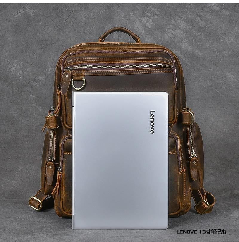 Felix | Brown Vintage Backpack