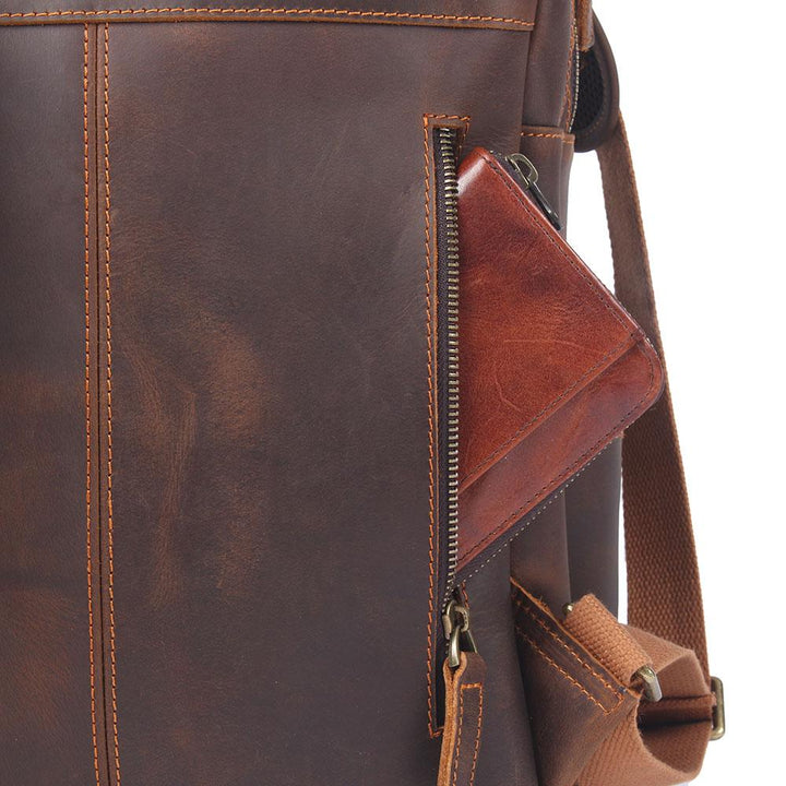 Jonathan | Vintage Buckle Backpack