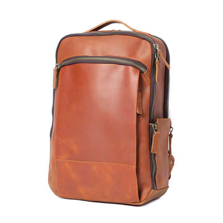Harvy | Leather Laptop Bookbag