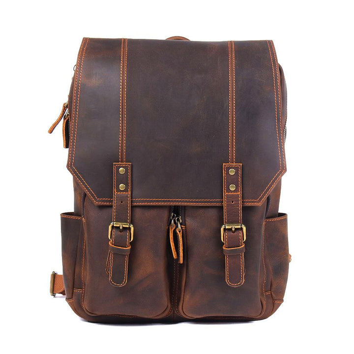 Jonathan | Vintage Buckle Backpack