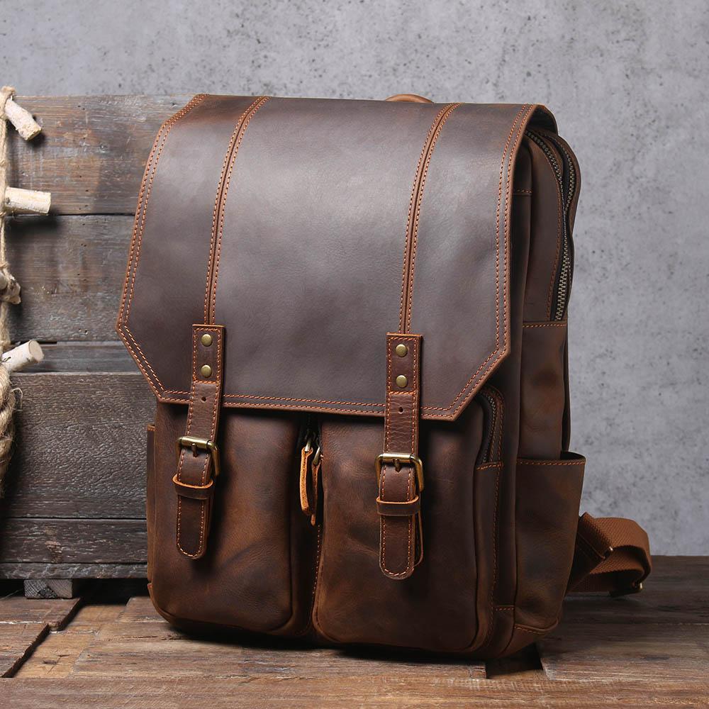 Jonathan | Vintage Buckle Backpack